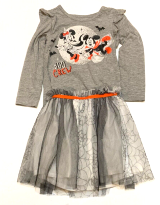 Disney's Toddler Girls' 3T Minnie Mouse Halloween Top Tutu Skirt
