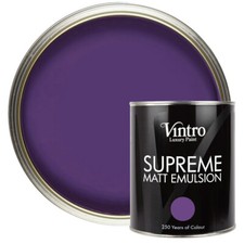 Vintro Paint Matt Emulsion for Walls, Wood, Ceilings and Metal 1L