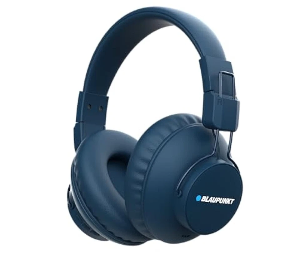 Blaupunkt Recién Lanzado BH41 Bluetooth Inalámbrico Sobre la Oreja Auriculares I Largos Foto 3 de 4