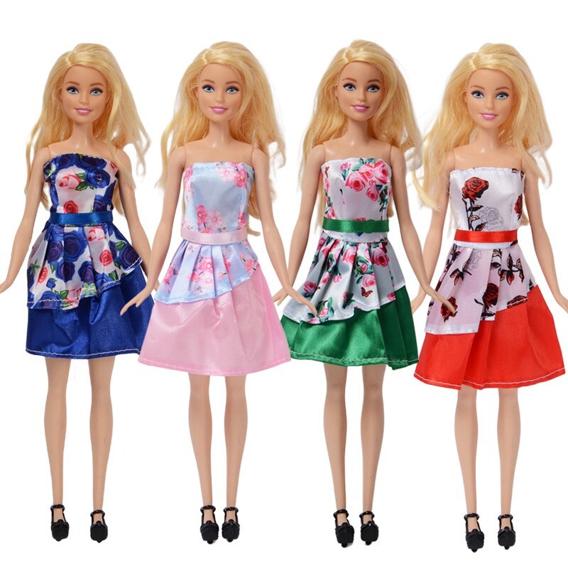 Barbie Doll Sized Accessory/Cloth@Any 2 Dresses+2 pair Shoes@Good BEST ...