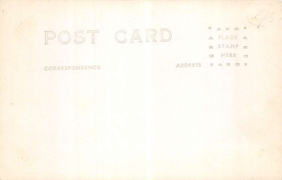 Rouses Point New York Car Ferry Boat Real Photo Vintage Postcard