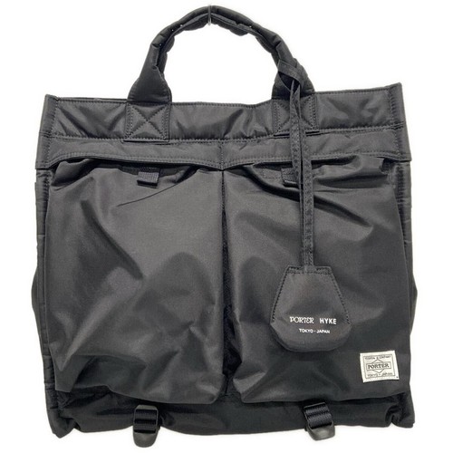 PORTER×HYKE HELMET BAG (LARGE) BLACK HYKE×PORTER | st company