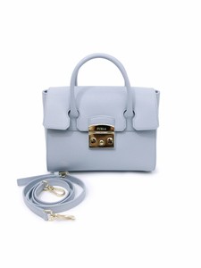 light blue leather bag