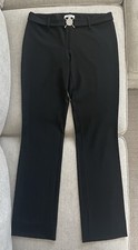 BNWOT VJC VERSACE LADIES BLACK DRESS PANTS W/BELT, SIZE 44