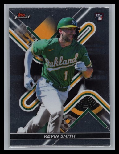 2022 Topps Finest #45 Kevin Smith Base Rookie Card RC Oakland Athletics - Picture 1 of 2
