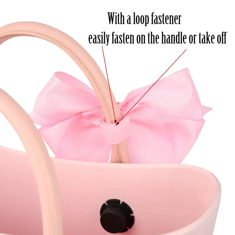 New Obag straps Bow Knot Bowknots Ornaments Decration for O bag accessories - Image 4 of 4