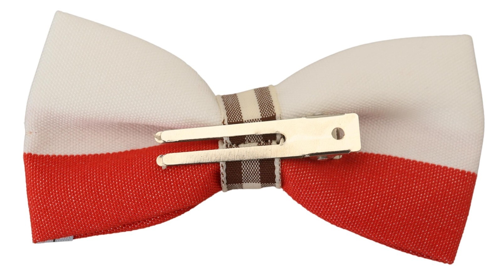 TOLU Bow Tie Silk Multicolor Two Tone Neck Papillon Mens Accessory RRP 120usd image 4
