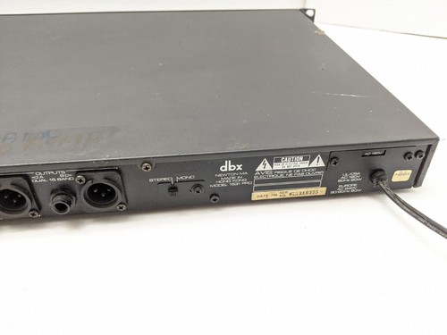 dbx 1531p Stereo/Mono Switchable Graphic Equalizer - Picture 8 of 8