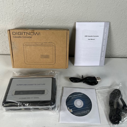 Digitnow cassette convertisseur bandes en fichiers MP3 utilisés comme Walkman, play, record c - Photo 1/6