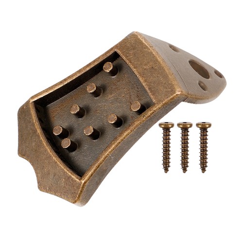 MANDOLINO TAILPIECE METAL Bridge Sostituzione Parte Strumenti Musicali
