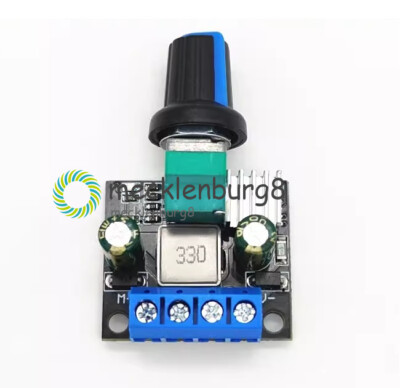 3.5A DC12V/24V PWM Motor Speed Controller LED Dimmer B10K Potentiometer Knob