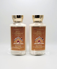 2 Bath Body Works Jolly Gingerbread Village Daily Nourishing Body Lotion 8 oz