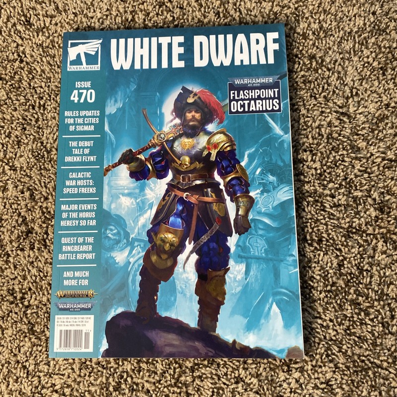 White Dwarf Warhammer Magazine Issue 470 Octarius 2021