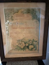 1916 Marriage License From New York