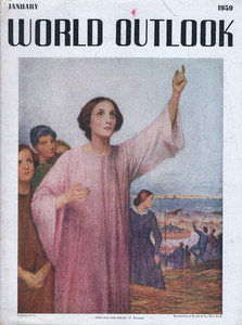 World Outlook Magazine January 1939 RARE Southern Methodist Missionary Magazine