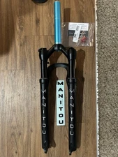 Manitou Markhor Straight Steerer 1 1/8 9mm QR 29 Inch Fork 100mm Black