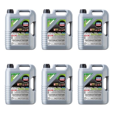 Liqui Moly 30L Engine Motor Oil - Special Tec AA 10W-30 Diesel (6x5L)