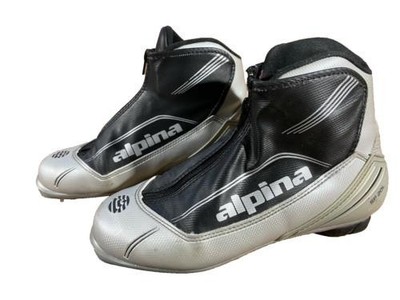 Alpina SP20L Nordic Cross Country Ski Boots Size EU39 US7 NNN bindings 3148