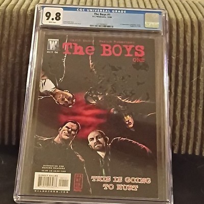 The Boys #1 CGC 9.8 WildStorm 2006 Garth Ennis Darick Robertson