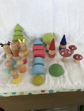 Dwarf Forest ,Toddler , Waldorf inspired, Wooden Toys-Complete Set