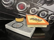 Genuine Mercedes-Benz C118 CLA Service M282 Oil Air Pollen Filters Spark Plugs