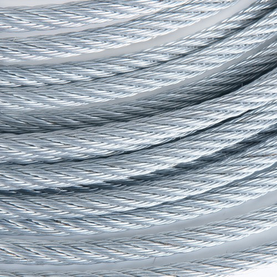 #ad #ad 1 8quot; Galvanized Aircraft Cable Steel Wire Rope 7x19 250 Feet $69.00