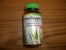 ChlorOxygen - Chlorophyll Concentrate-60 Softgels-Herbal Medicine  Exp 2/11/2028