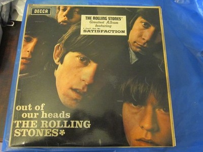 ROLLING STONES Out of Our Heads 1965 LP DECCA UNBOXED MONO LK 4725 UK EXPORT
