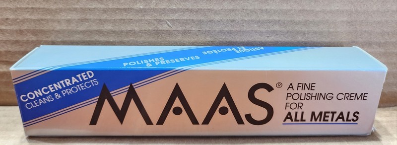 New In Box, MAAS A Fine Polishing Crème For All Metals. 4oz. Concentrated 