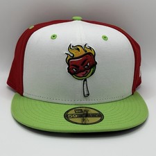 New Era White Sugar Land Space Cowboys Copa De La Diversion 59FIFTY Size 7 1/2