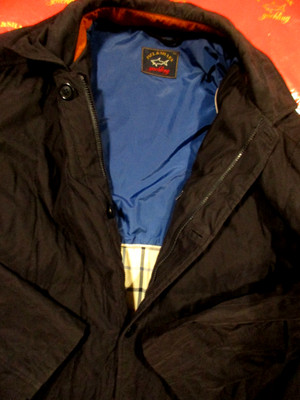 PAUL SHARK JACKE MIT KONTRAST GR 4XL