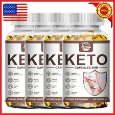 Best BHB Keto Diet Pills 2000mg Burn Fat-ACV Advanced Ketosis,Weight Loss,Detox