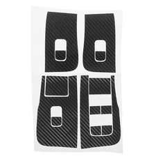 Car Window Lift Button Interior Decoration Sticker Stickers Cover