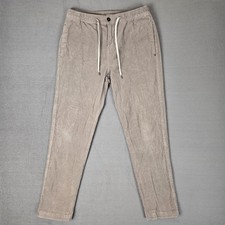 Vuori Optimist Corduroy Pants Mens Large 32x30 Brown Drawstring V440