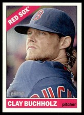 Clay Buchholz 2015 Topps Heritage #98 Boston Red Sox 26401 Baseball Card