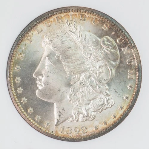 UNCIRCULATED 1887-O MORGAN SILVER DOLLAR, ANACS AU58, NO RESERVE 90% Silver