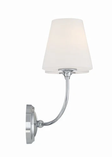 Crystorama Lighting Group 2442-OP Sylvan 2 Light 15" Tall Wall - Chrome - Picture 6 of 9