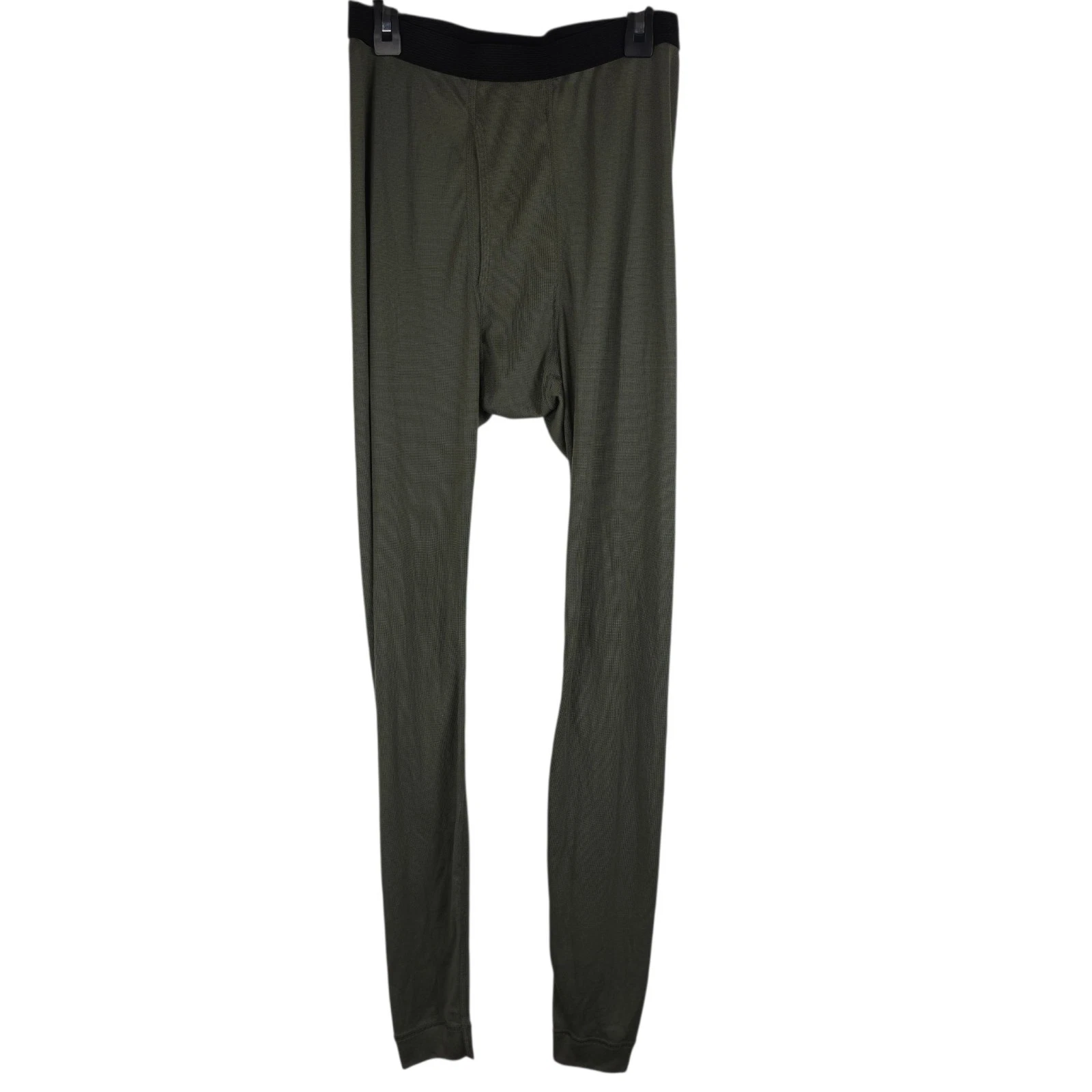 Vtge Patagonia Capilene Made USA Mens Base Layer Pants Long Johns S Gray Olive