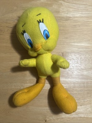 Vintage 1995 Ace Novelty Looney Tunes Tweety Bird Hard Eyes 10