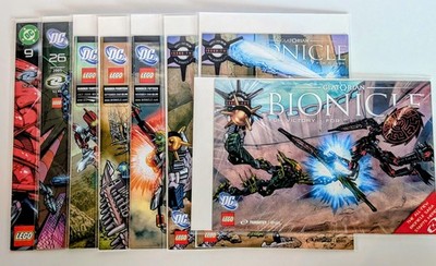 LEGO Bionicle Comics Lot of 8 - Battle For Power 13 14 15, Glatorian 1 2, 9 26