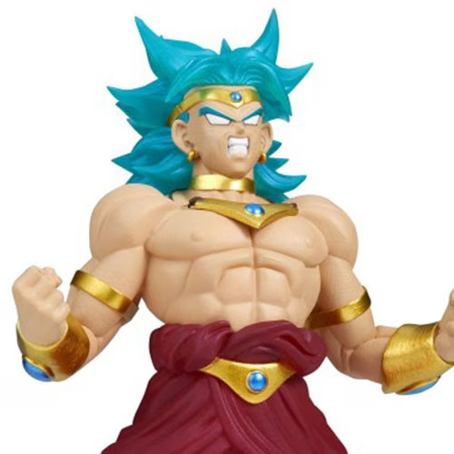 Figurine Broly Super Saiyan Clearise réplique de collection haute fidélité