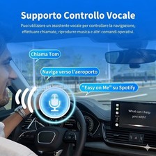 Adattatore CarPlay Wireless per Veicoli con CarPlay Cablato - Compatibile con Mo - Miniatura 5