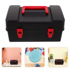  Kids Storage Organizer Toy Organizers and Plastic Battling Top Case