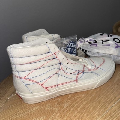 Vans Vault x Taka Hayashi DIY High Top LX Sk8Hi Mens Shoes Sz 9  VN0A4UX517O