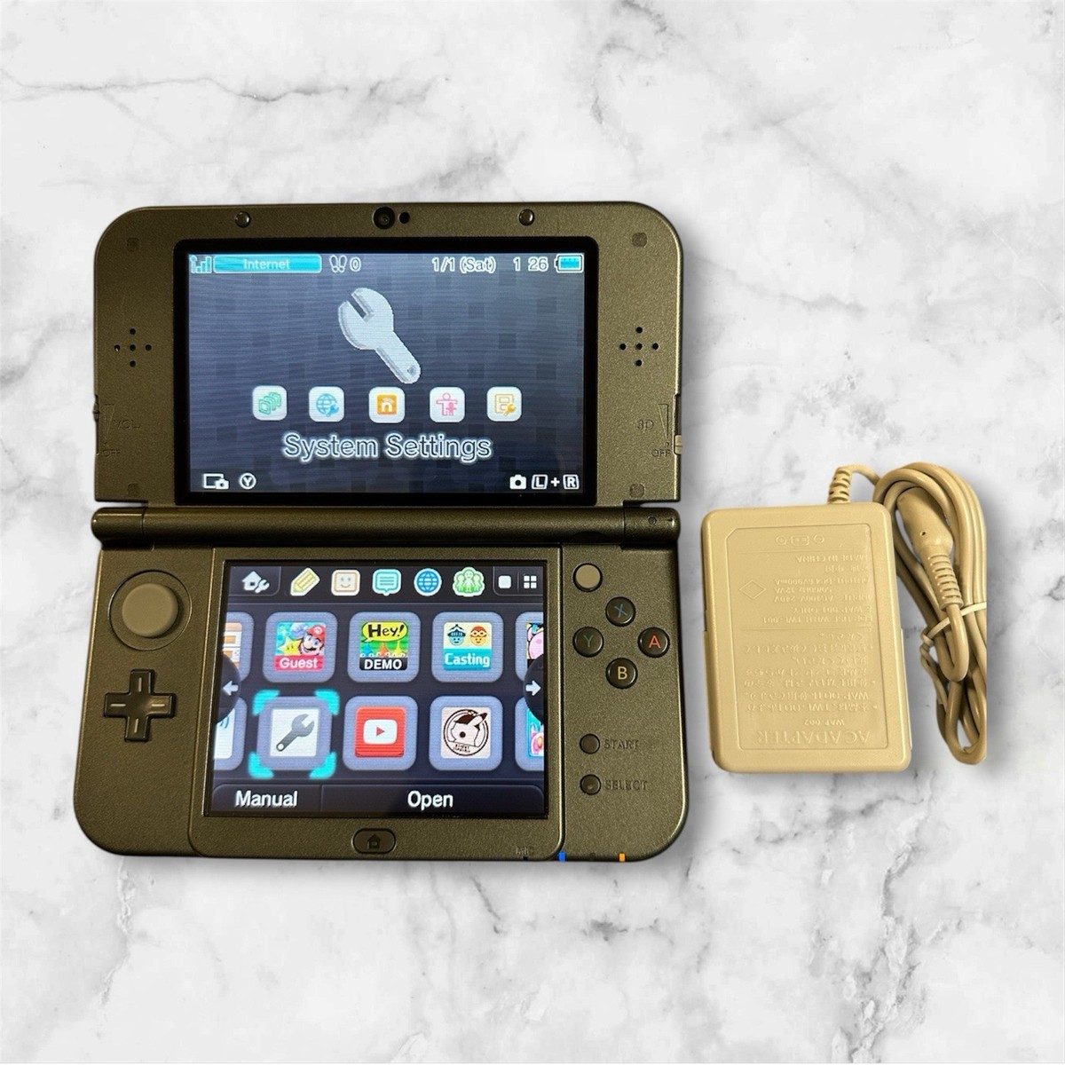 Nintendo Switch new Nintendo 3DS New Nintendo 3DS XL Gray Console, US Version, with New Housing