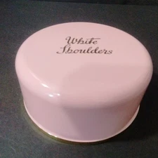 White Shoulders Bath Powder by Evyan Perfumes 2.6 oz / 75 g Womens NEW NWOB