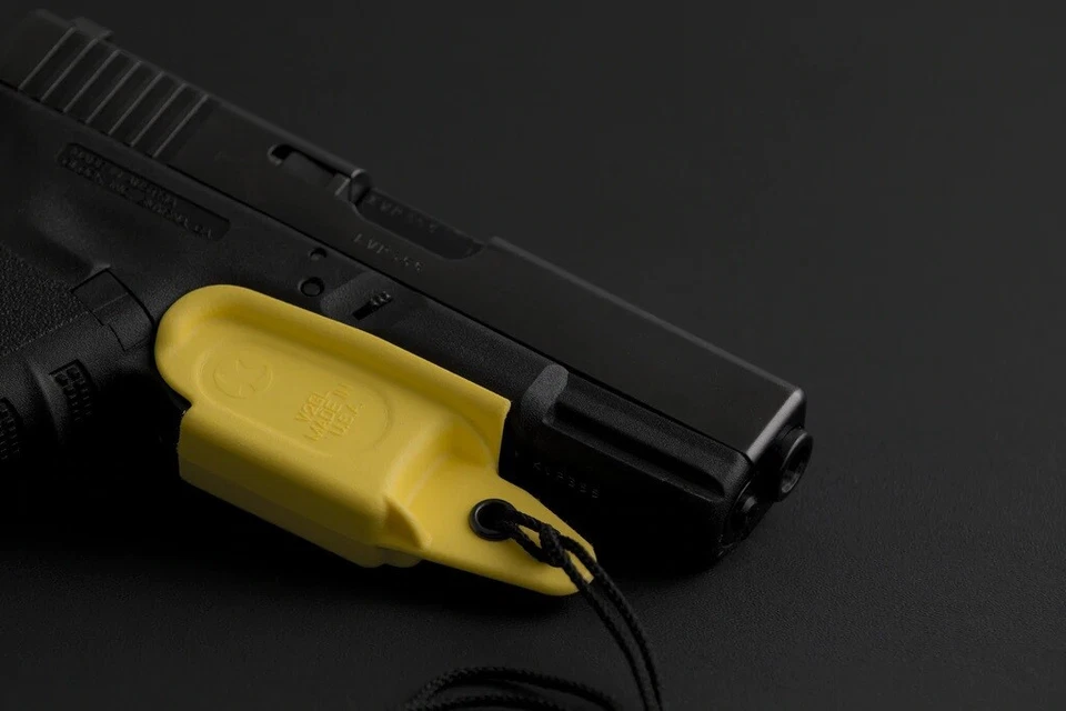 Raven Vanguard 2 VG2 Lanyard Kit Trigger Holster for Glock 9 40 357 Yellow - Image 2 of 3