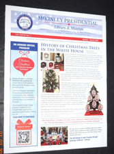 McKInley Presidential Library-Museum Newsletter Christmas Trees in White House