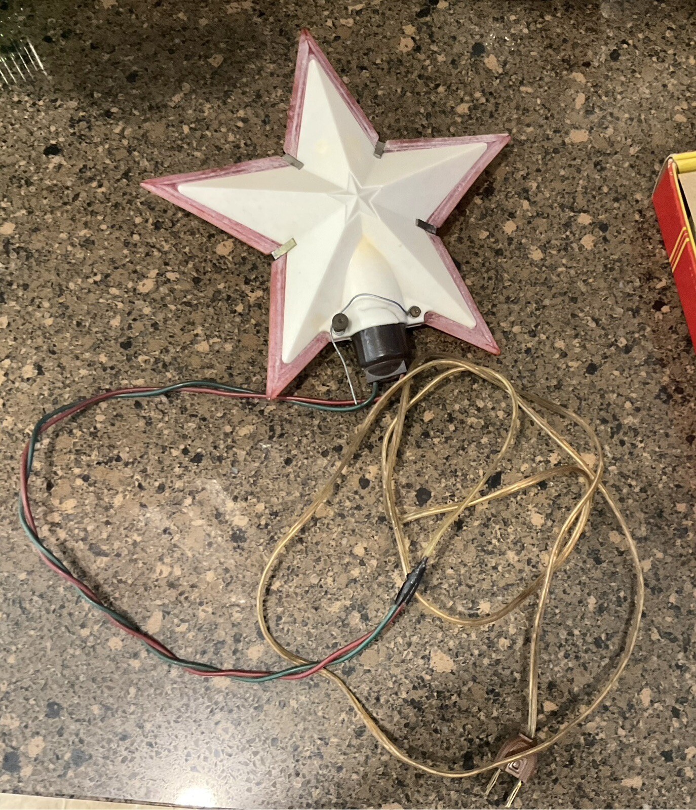 Vintage Noma Star Christmas Tree Topper Working eBay