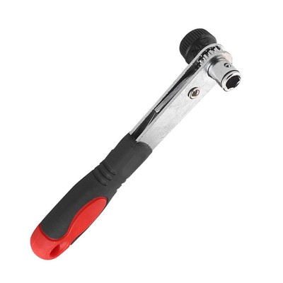 Semi-Automatic Double-Headed Ratchet Grip Spanner Screwdriver Bit Wrench DE